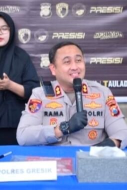 Polres Gresik Tegaskan Komitmen Perang Narkoba, Residivis AS Ditangkap dengan 24 Paket Sabu
