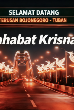 Bojonegoro Percantik Perbatasan, Lampu Ikonik Jembatan TBT Hadirkan Rasa Aman dan Harapan Baru