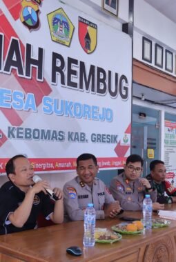 Perkuat Kamtibmas Berbasis Musyawarah, Ditbinmas Polda Jatim Asistensi Omah Rembug di Polres Gresik